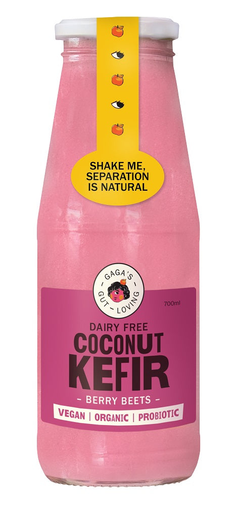 Gaga's Gut Loving Coconut Kefir - Berry Beets 700ml