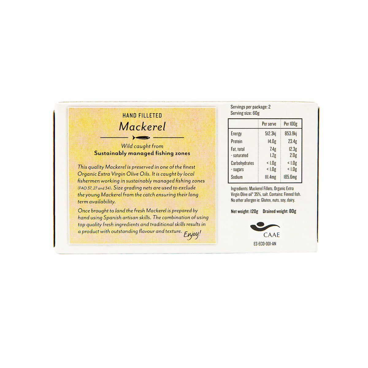 Wild caught Mackerel - Good Fish