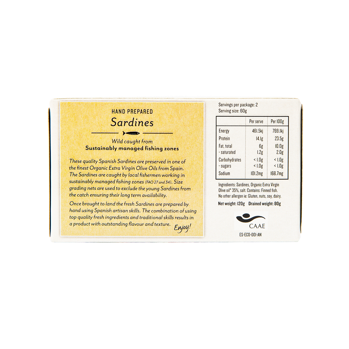Wild caught Sardines - Good Fish