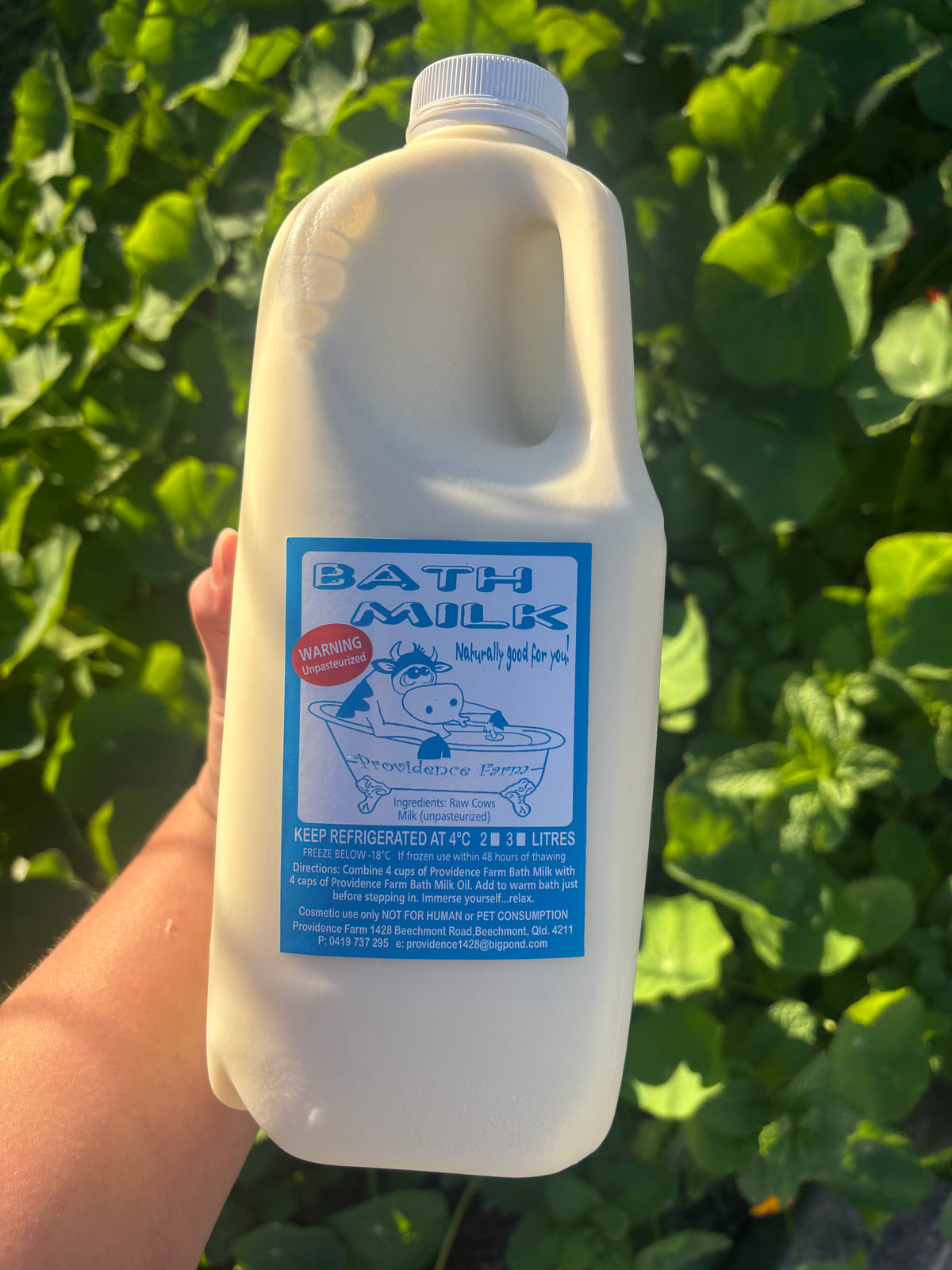 Raw Bath Milk 2L