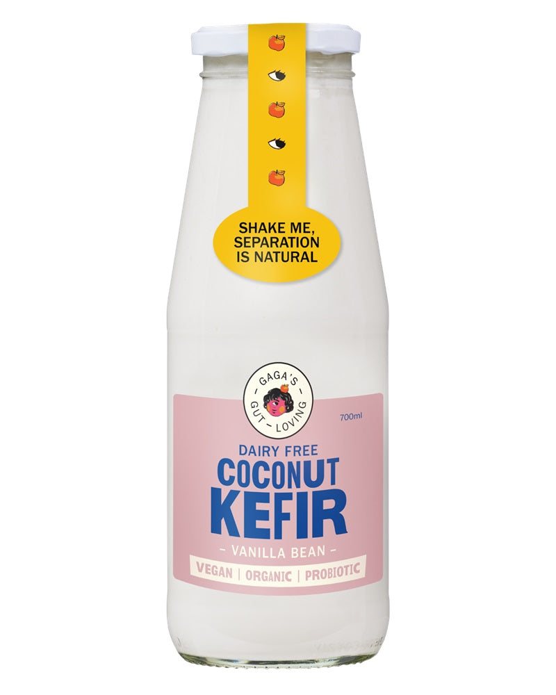 Gaga's Gut Loving Coconut Kefir - Vanilla Bean 700ml