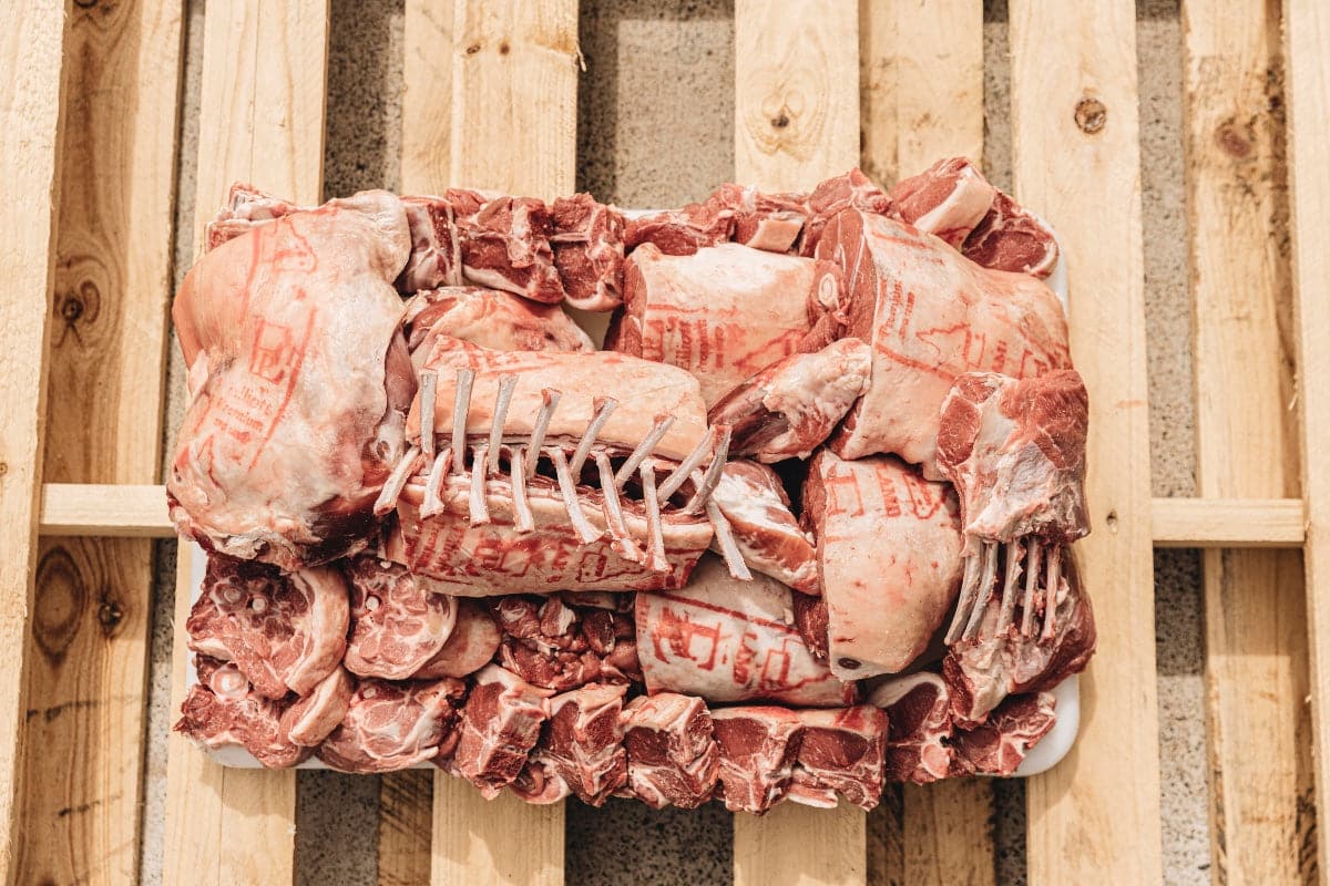Certified Organic Side of Lamb 12.5kg