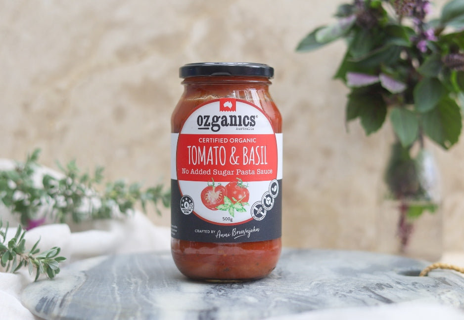 Ozganics Tomato & Basil Pasta Sauce