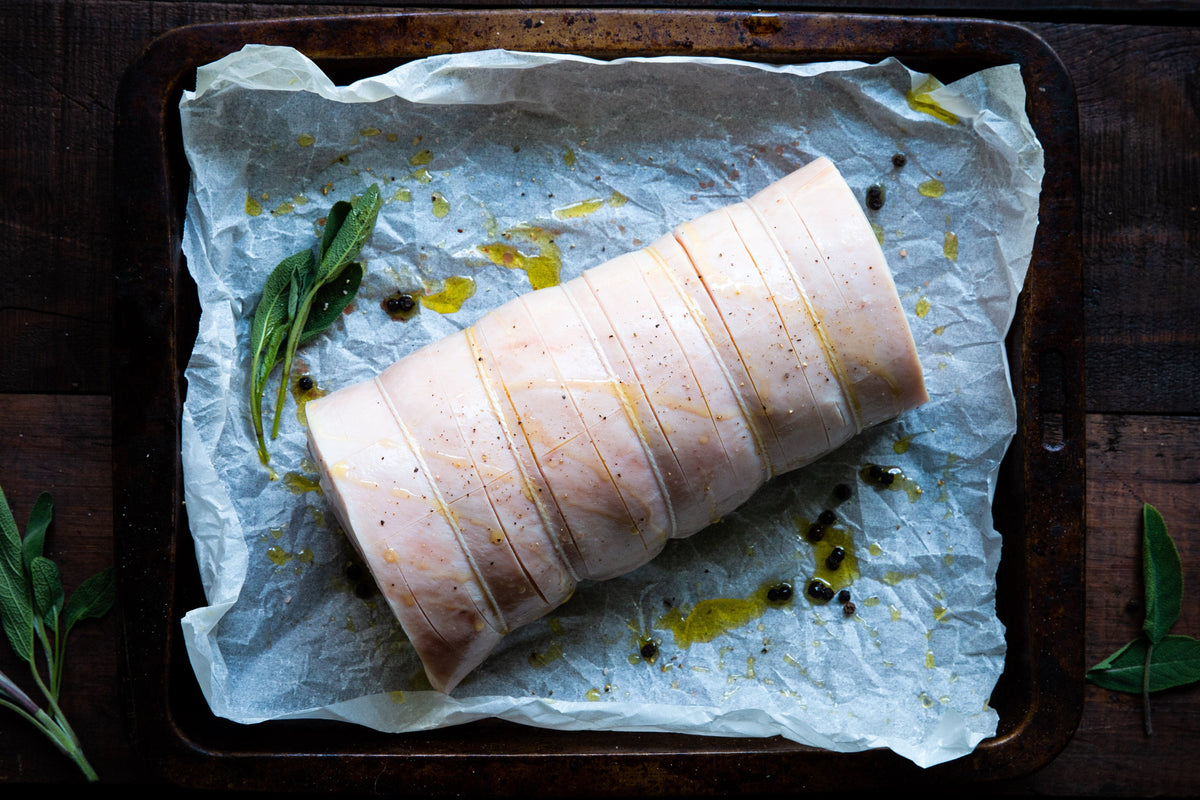 Organic Boned and Rolled Pork Loin