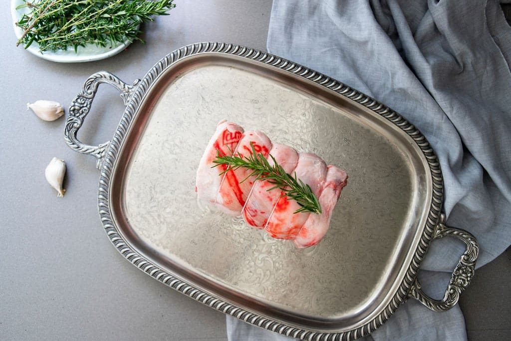 Certified Organic Boned & Rolled Lamb Leg