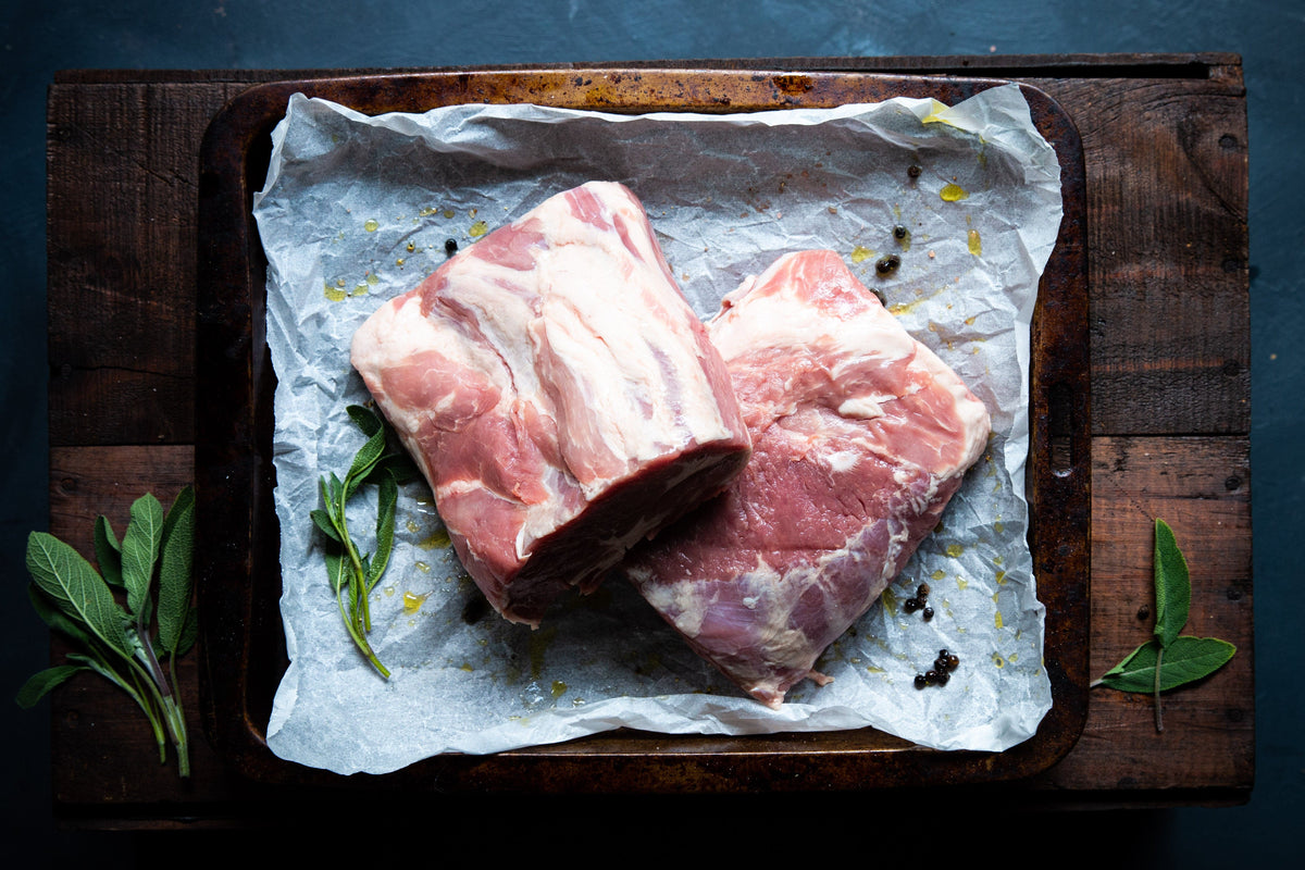 Regeneratively Farmed Pork Collar butt