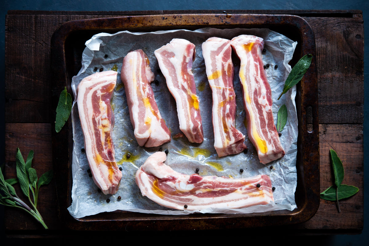 Regeneratively Farmed Pork Spare Ribs