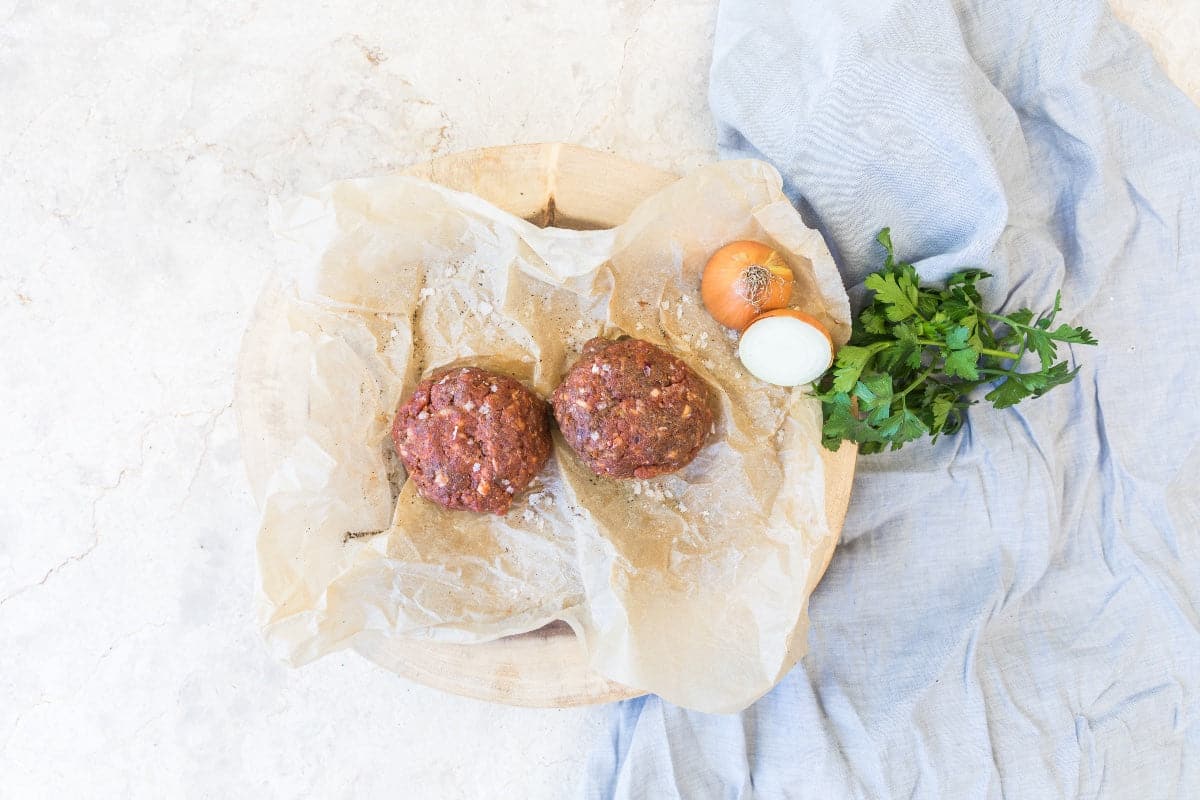 Organic Beef & Caramelised Onion Rissoles