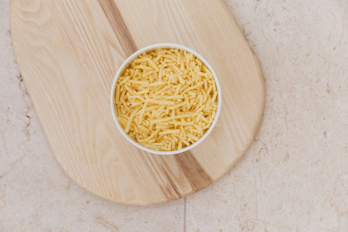 Certified Organic Shredded Cheddar